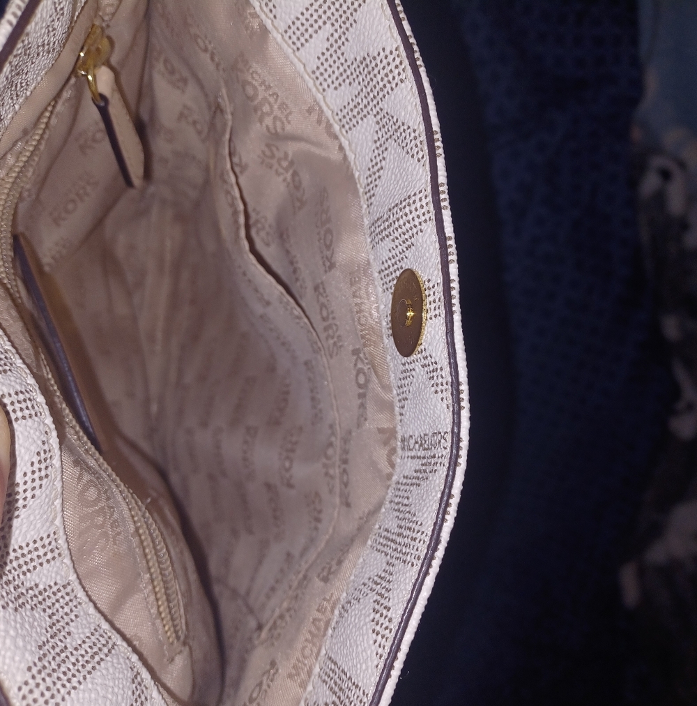 Michael Kors Cream Purse